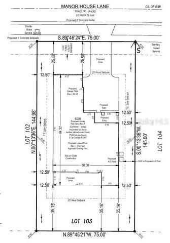 11164 MANOR HOUSE LANE, Odessa, FL 33556