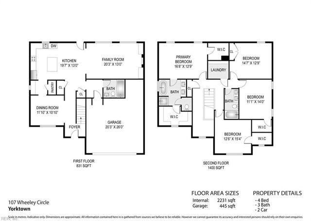 107 Wheeley CIR, Yorktown, VA 23693