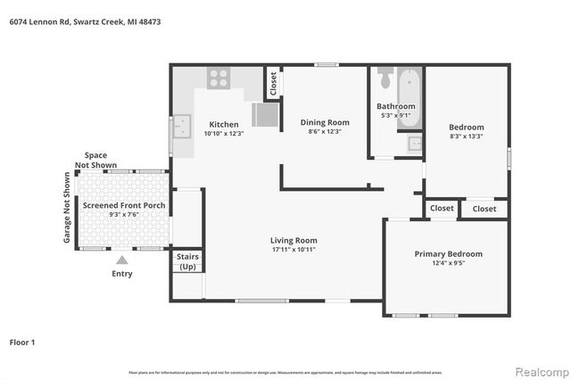 6074 Lennon Road, Swartz Creek, MI 48473