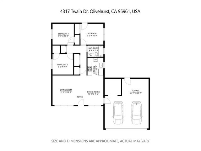 4317 Twain Dr, Olivehurst, CA 95961