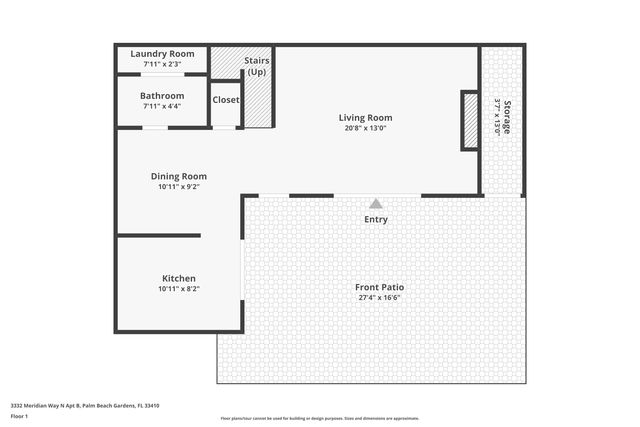 3332 N Meridian Way Way N B, Palm Beach Gardens, FL 33410