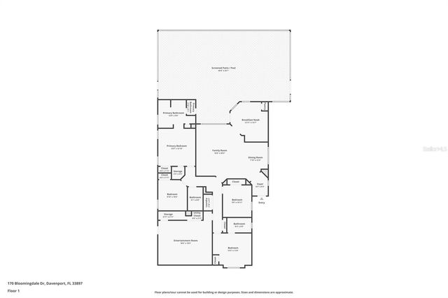 170 BLOOMINGDALE DRIVE, Davenport, FL 33897
