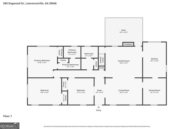 589 Dogwood Drive, Lawrenceville, GA 30046