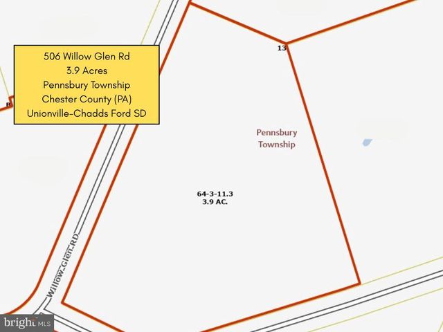 506 WILLOW GLEN RD, Kennett Square, PA 19348