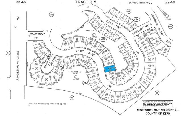 180 Camp Fire, California City, CA 93505