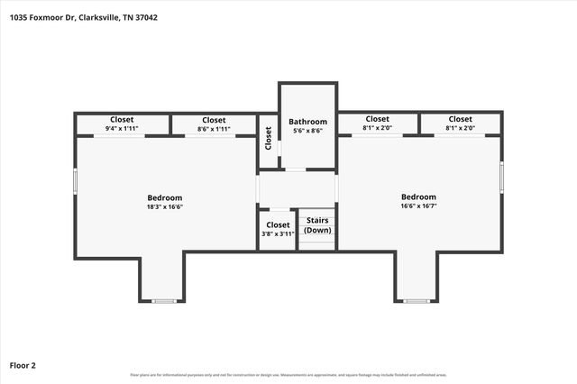 1035 Foxmoor Dr, Clarksville, TN 37042