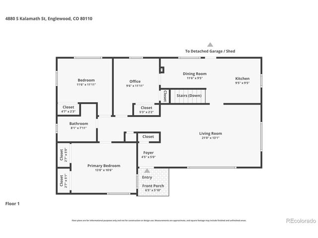 4880 S Kalamath St, Englewood, CO 80110
