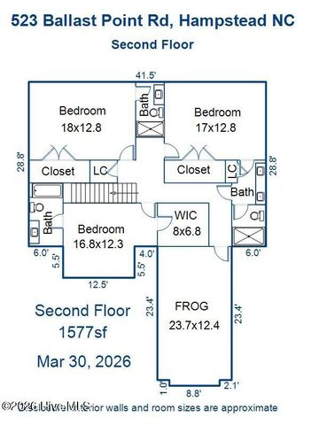 523 Ballast Point Road, Hampstead, NC 28443