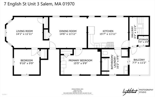 7 English St 3, Salem, MA 01970
