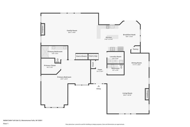 N60W13464 Tall Oak COURT, Menomonee Falls, WI 53051