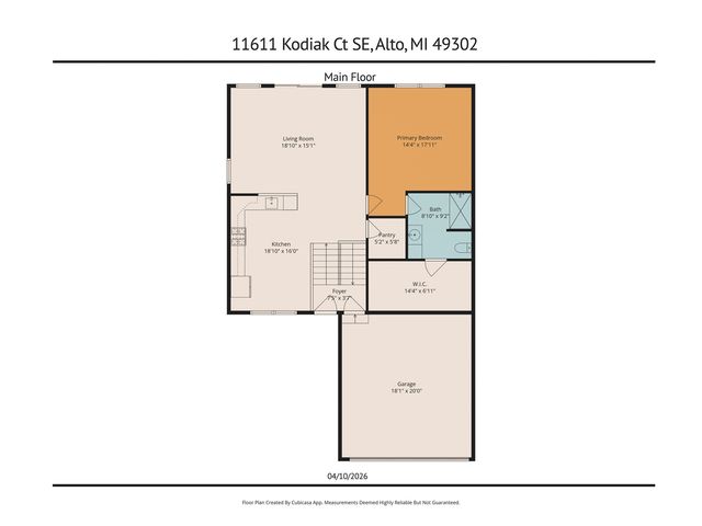 11611 Kodiak Court, Alto, MI 49302