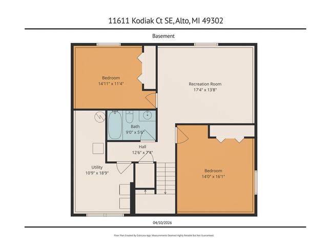 11611 Kodiak Court, Alto, MI 49302