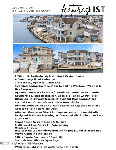 72 Jennie Drive, Beach Haven West, NJ 08050