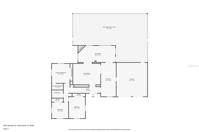 1957 SOUVENIR DRIVE, Clearwater, FL 33755