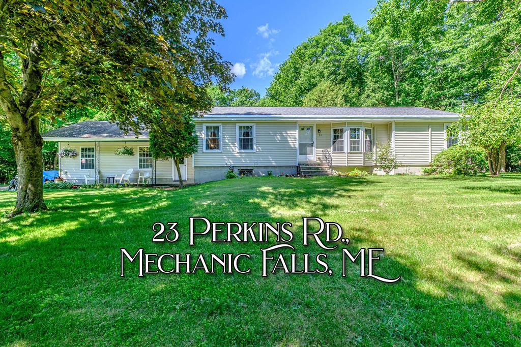 23 Perkins Road, Mechanic Falls, ME 04256 — exterior