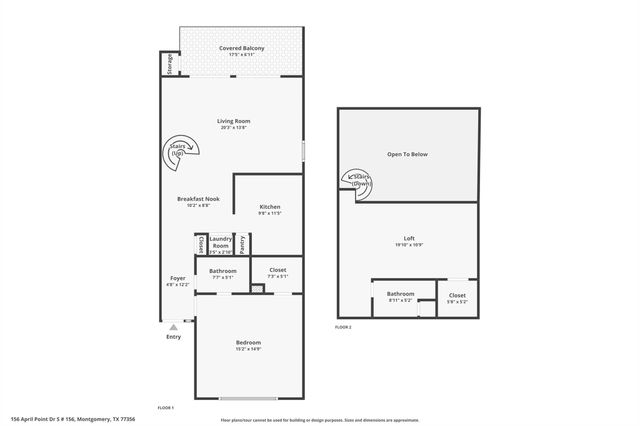 156 April Point Drive S, Conroe, TX 77356