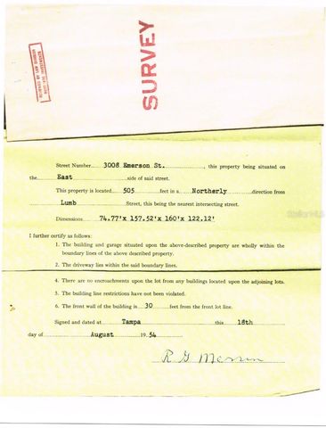 3008 S EMERSON STREET, Tampa, FL 33629
