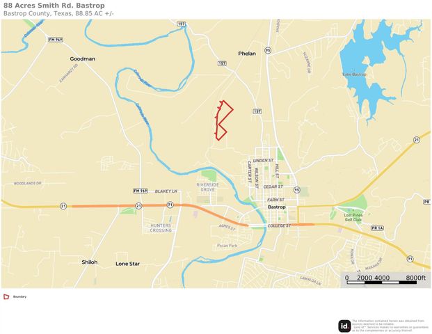 TBD (88.852 Acres) Smith RD, Bastrop, TX 78602