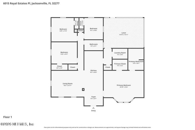 6015 ROYAL ESTATES Place, Jacksonville, FL 32277