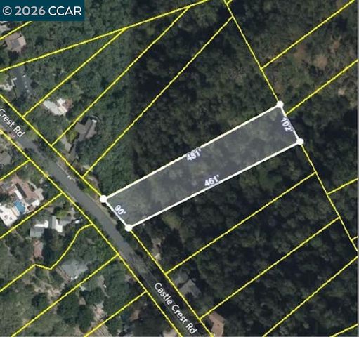 0 Castle Crest Rd, Alamo, CA 94507