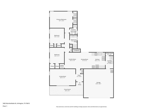 1602 Marshalldale Drive, Arlington, TX 76013