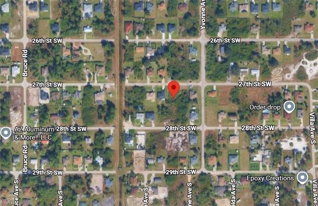 3805 27th ST SW, LEHIGH ACRES, FL 33976 — exterior