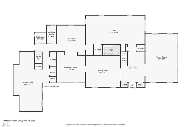 4141 Belvedere DR, Chesapeake, VA 23321