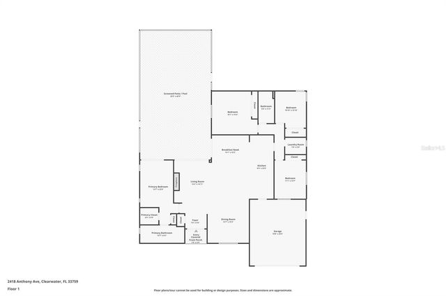 2418 ANTHONY AVENUE, Clearwater, FL 33759