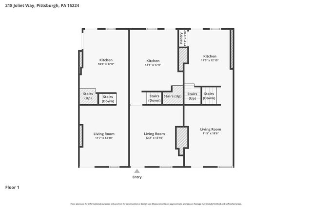 218-222 Joliet Way, Bloomfield, PA 15224