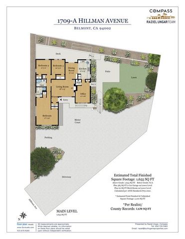 1709 Hillman Avenue, Belmont, CA 94002