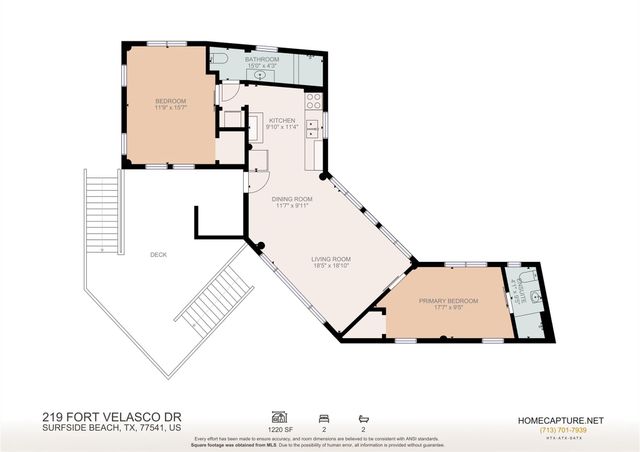 219 Fort Velasco Drive, Freeport, TX 77541