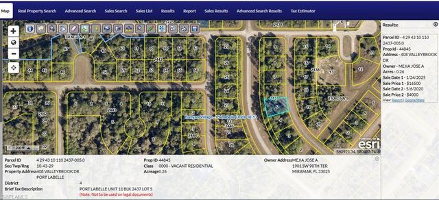 414 Valleybrook DR, Labelle, FL 33935