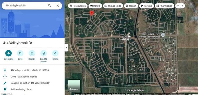 414 Valleybrook DR, Labelle, FL 33935