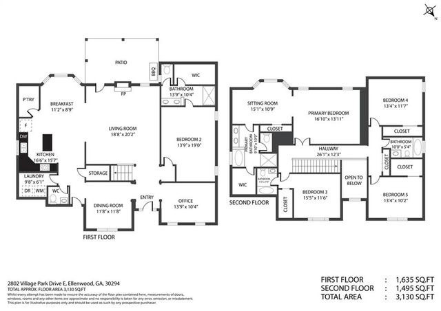 2802 Village Park E Drive, Ellenwood, GA 30294