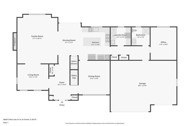 40W612 N Blue Lake Circle, Campton Hills, IL 60175