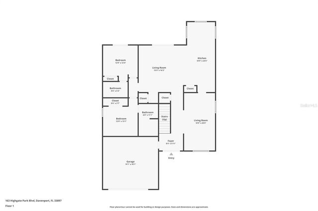 163 HIGHGATE PARK BOULEVARD, Davenport, FL 33897