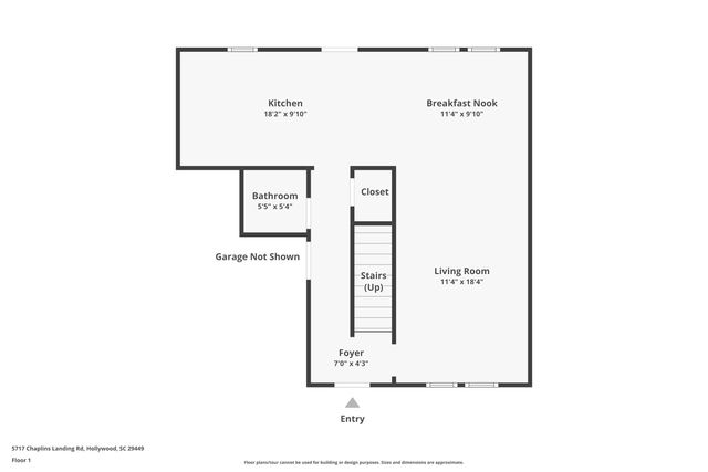 5717 Chaplins Landing Road, Hollywood, SC 29449