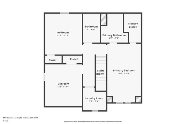 5717 Chaplins Landing Road, Hollywood, SC 29449