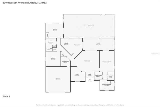 2040 NW 55TH AVE ROAD, Ocala, FL 34482