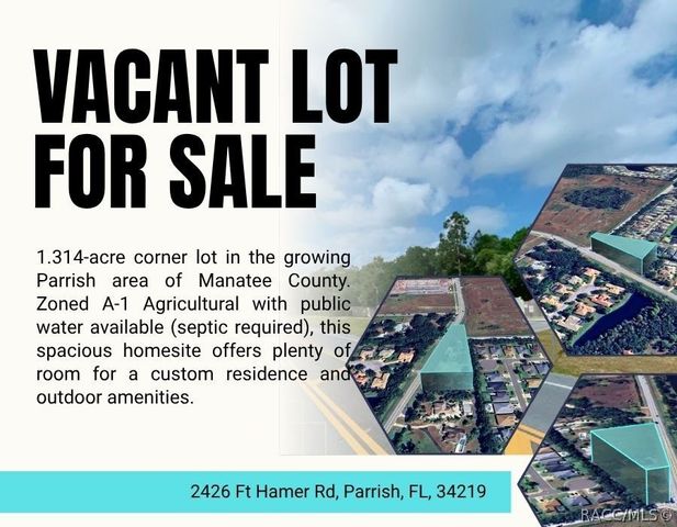 2426 FORT HAMER Road, Parrish, FL 34219