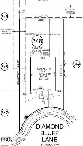 309 Diamond Bluff Lane, Holly Springs, NC 27540