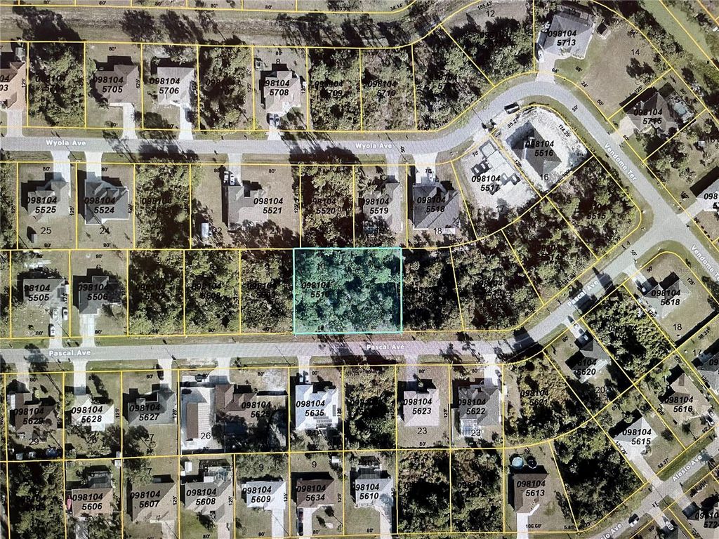 LOT 10&11 PASCHAL AVENUE, North Port, FL 34286