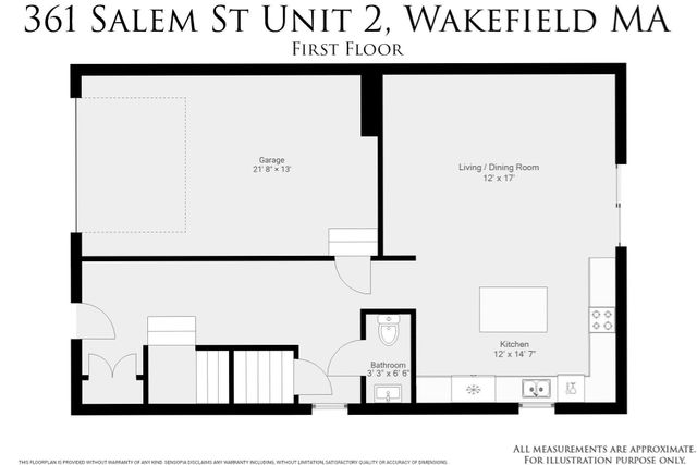 361 Salem St. 2, Wakefield, MA 01880