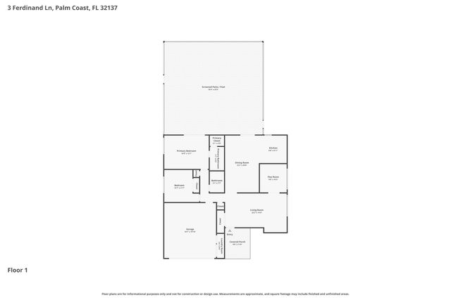 3 Ferdinand Ln, Palm Coast, FL 32137