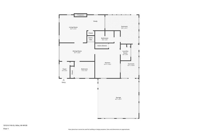 1515 N 11th Street, Niles, MI 49120