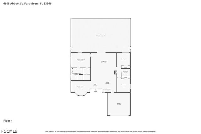 6608 Abbott ST, Fort Myers, FL 33966