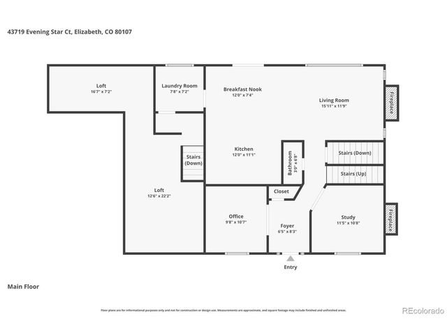 43719 Evening Star Ct, Elizabeth, CO 80107