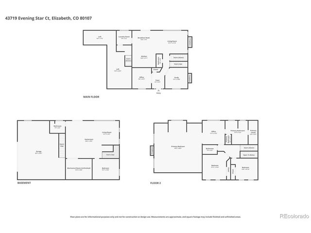 43719 Evening Star Ct, Elizabeth, CO 80107