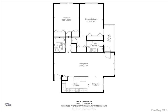 1015 Old Post Road 2C, Mamaroneck, NY 10543