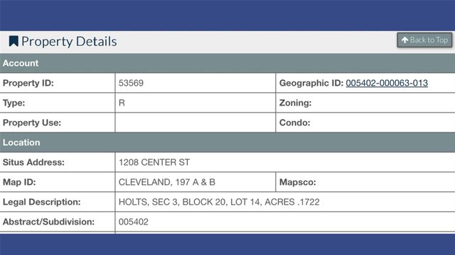 1208 Center Street, Cleveland, TX 77327